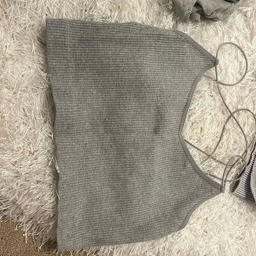 Gray tank